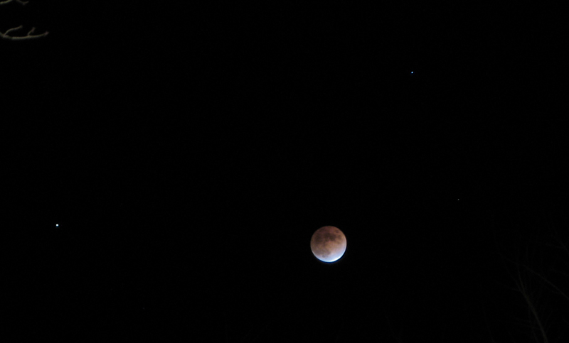 Lunar eclipse.