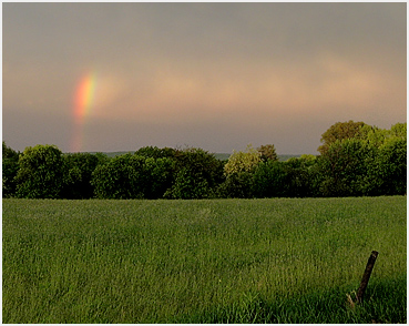 Rainbow in Litchfield.