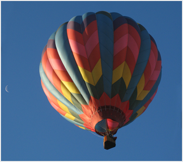 Hot Air Balloon.