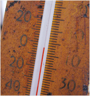 Thermometer.