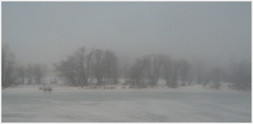 Fog over Housatonic River.